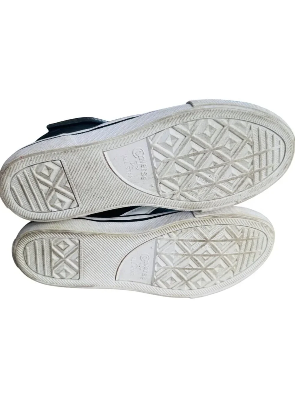 Converse Kids Pro Blaze Strap Black White High-Top Sneakers Size 5.5 US